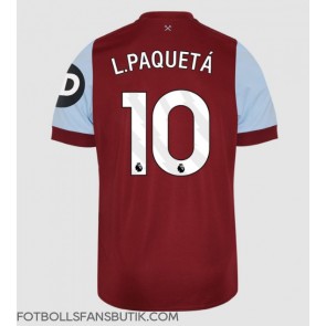 West Ham United Lucas Paqueta #10 Replika Hemmatröja 2023-24 Kortärmad